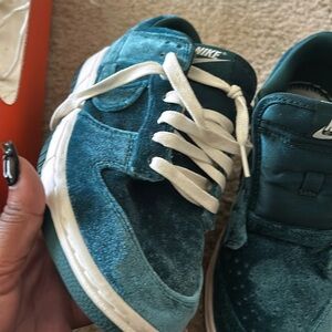 Velvet DK atomic teal worn no insoles